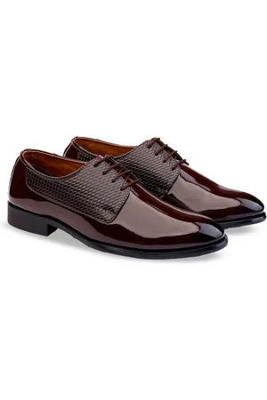 BXXY Men Textured Formal Derbys