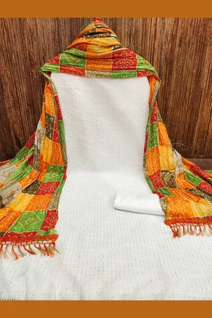 Kalini Embroidered Unstitched Dress Material