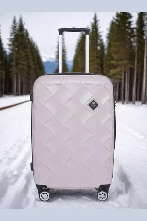 Swiss Military Textured Hard-Sided Medium Trolley Suitcase