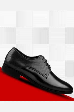 BXXY Men Textured Formal Derbys