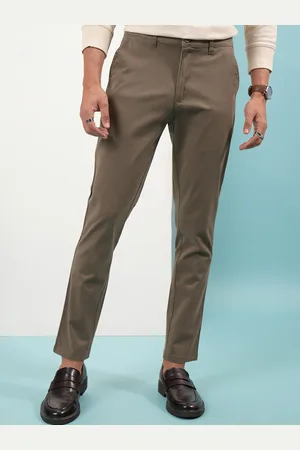 Highlander Men Soft Feel Twill Chino Trousers