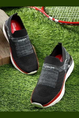 ASIAN Boys WIND-PRO-05 Textured Slip-On Sneakers