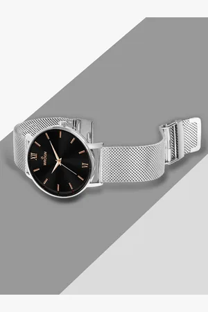 WROGN Men Dial & Stainless Steel Bracelet Style Straps Analogue Watch HOBWRG0455