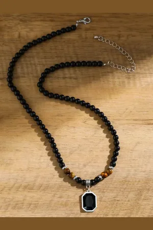 Salty Men Stainless Steel Pendant with Chains