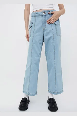 Lifestyle Women Mid-Rise Low Distress Jeans