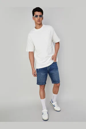 Lifestyle Round Neck Drop Shoulder Oversized Cotton T shirt