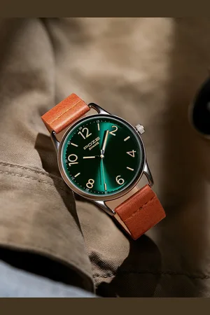Sonata Poze Men Leather Straps Analogue Watch SP70014SL02W