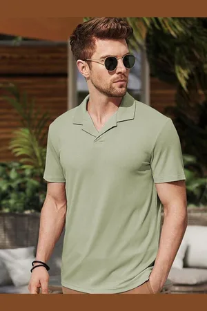 clafoutis Polo Collar Relaxed Fit T-shirt