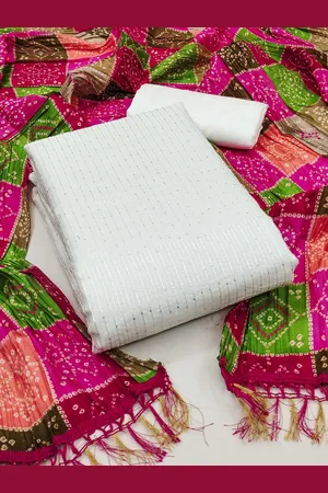 Kalini Embroidered Unstitched Dress Material