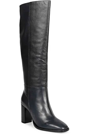 SAINT G. Women High Top Block Heel Slouchy Boots