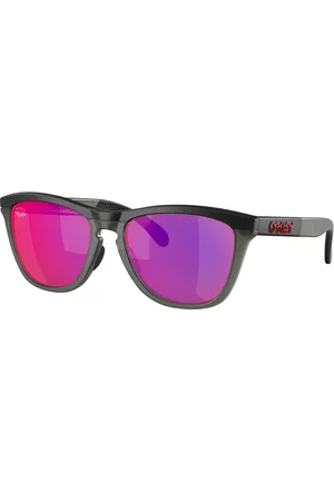 Oakley Men UV Protected Red Lens Round Sunglasses - 0OO928492841355