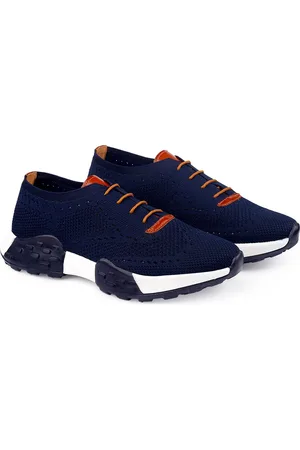 BXXY Men Textured Lace-Up Running Shoes