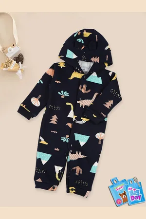 MeeMee Infants Printed Cotton Rompers