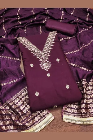 Kalini Embroidered Unstitched Dress Material