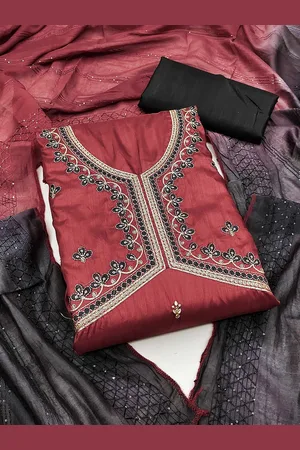 Kalini Embroidered Unstitched Dress Material
