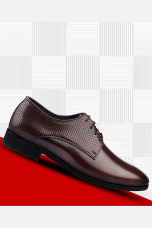 BXXY Men Textured Formal Derbys