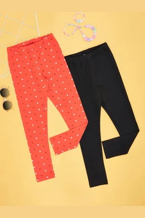 Pantaloons Girls Pack Of 2 Ankle Length Leggings