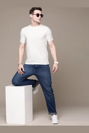 Roadster Men Pure Cotton T-shirt