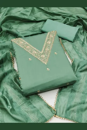 Kalini Embroidered Unstitched Dress Material