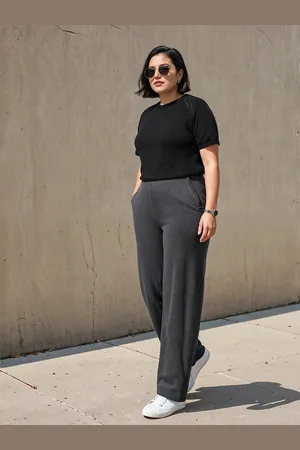 BlissClub Women Pure Cotton Move All Day Track Pants