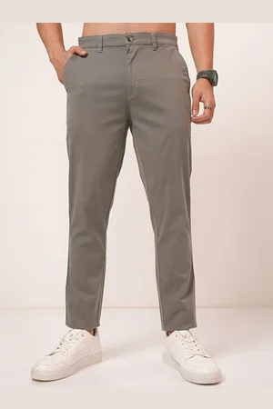 Highlander Men Soft Feel Twill Chino Trousers