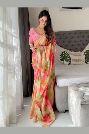 Anouk Tie & Dye Saree
