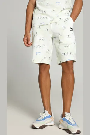 PUMA Classics Men Brand Logo Printed Cotton Shorts