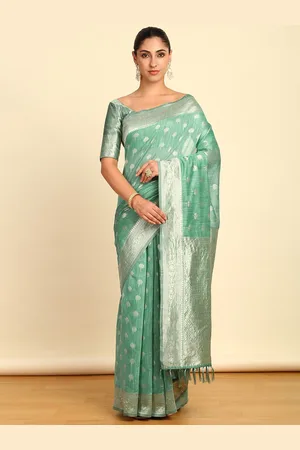 Soch Woven Design Tussar Zari Saree