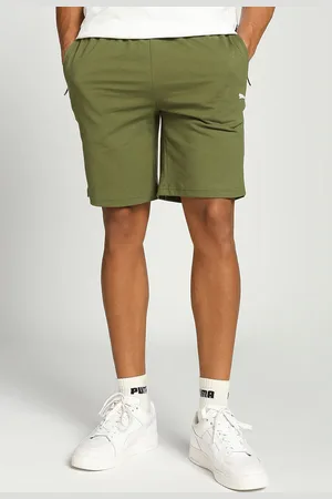 PUMA Zippered Jersey Men Regular Fit Pure Cotton Shorts