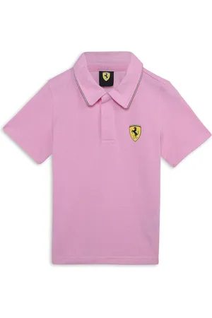 PUMA Kids Scuderia Ferrari Race Youth Polo Collar T-shirt