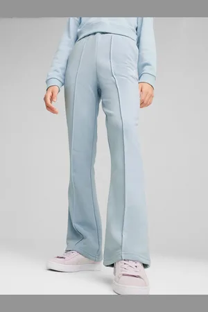 PUMA Classics Girls Cotton Flared Track Pants