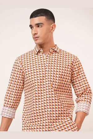 Highlander Men Regular Collar Full Sleeve Printed Shirt
