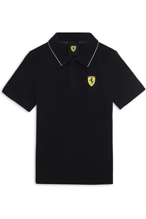 PUMA Kids Scuderia Ferrari Race Youth Polo Collar T-shirt