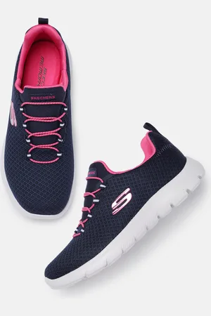 Skechers Women Summits Textured Slip-On Sneakers