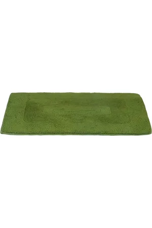Aura Green Cotton Anti Slip Doormats