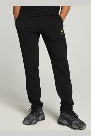 PUMA Classics Jacquard Men Cotton Slim-Fit Track Pant