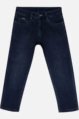 BodyCare Boys Light Fade Clean Look Mid-Rise Cotton Jeans