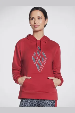 Skechers Diamond Legacy Printed Hooded Pullover Sweatshirt