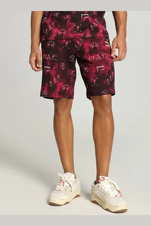 PUMA Classics Men Printed Cotton Shorts