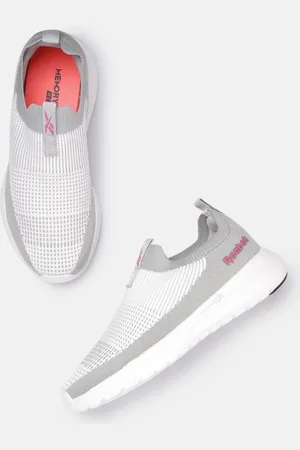 Reebok Women Woven Design Sweep Slip On Walking Shoes