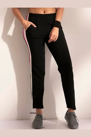 Lyra Women 4-Way Stretch Cotton Track Pants