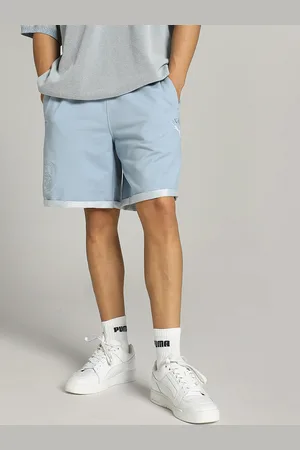 PUMA Men Classics Graphic Cotton Relaxed Fit Cotton Shorts