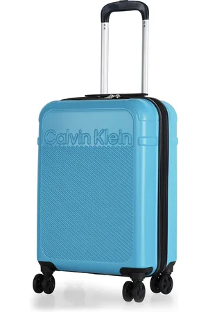 Calvin Klein EXPRESSION Range Pagoda Blue Hard 20" Cabin Luggage