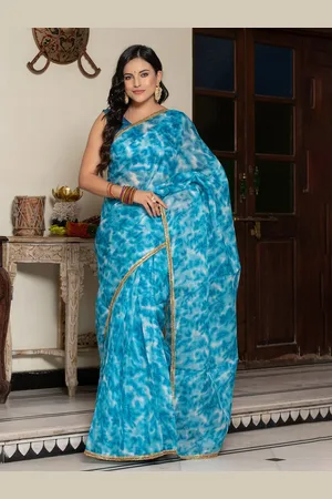 Jaipur Tie and Dye Beads and Stones Kota Saree