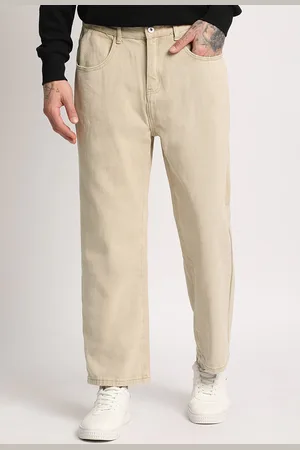 The Bear House Men Straight Fit Clean Look Mid-Rise Regular Jeans