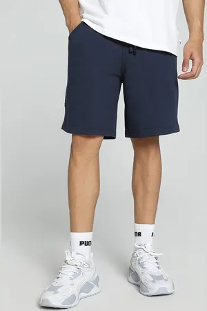 PUMA Men Downtown Relaxed Fit 8" Cotton Shorts