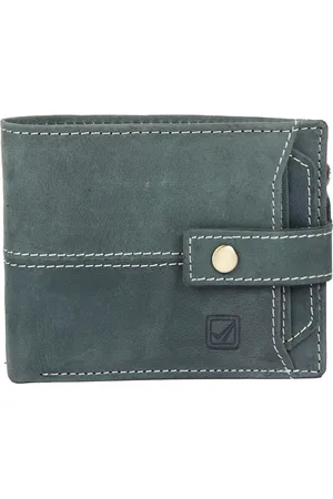 STYLE SHOES Unisex Leather Two Fold Wallet
