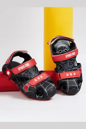 Lifestyle Boys Spider Man Printed Sports Sandals