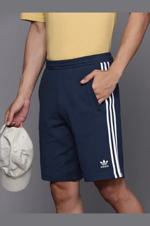 adidas Men Adicolor 3-Striped Pure Cotton Sports Shorts