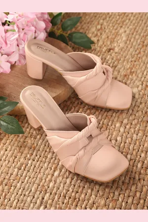 Truffle Collection Open Toe Block Heels